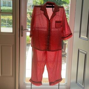 DKNY capris pajama set